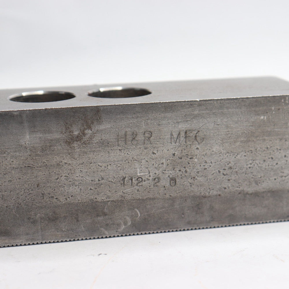 H&R Square Soft Lathe Chuck Jaw Aluminum 5-1/4" Long x 2" Wide x 2" High 112-2.0