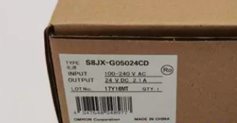 NEW OMRON S8JX-G05024CD Power Supply 100-240V