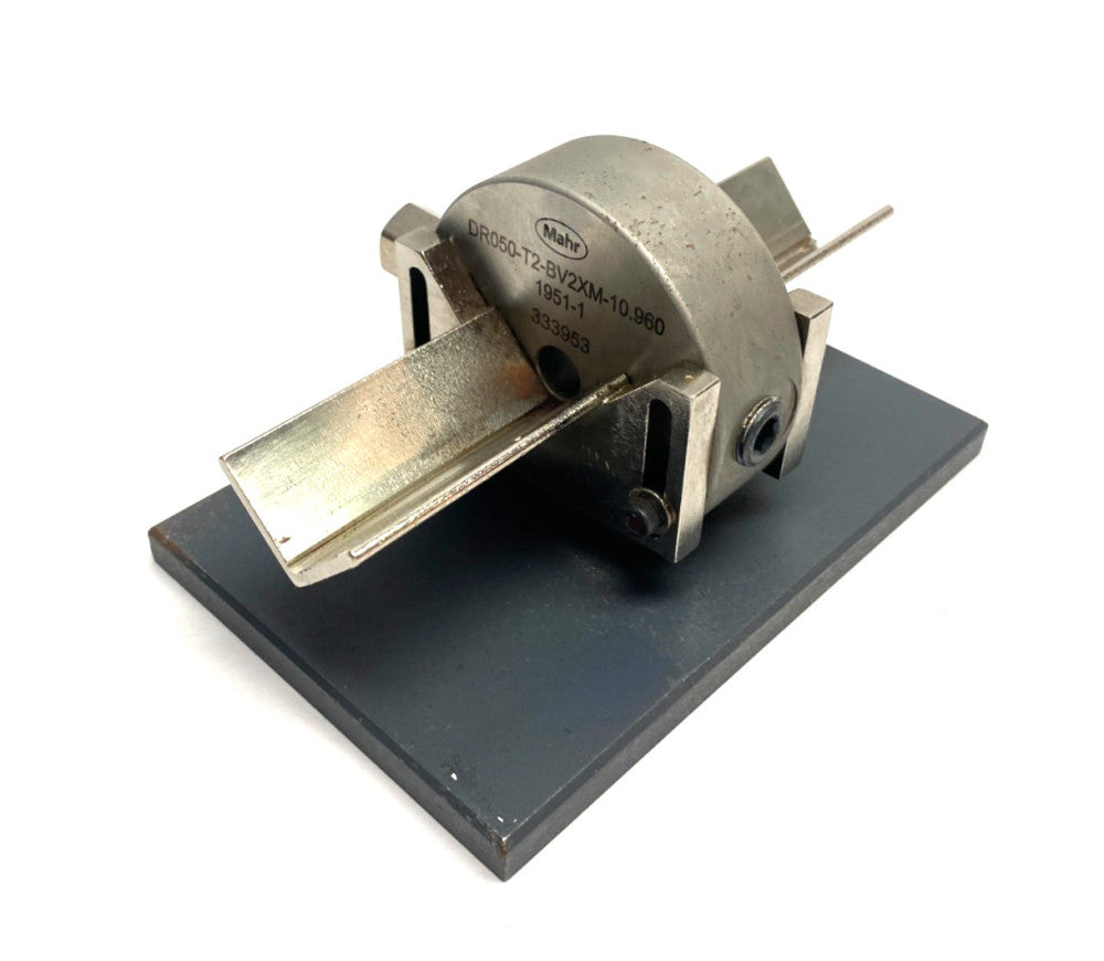 Mahr 333953 Dimensionair 2-Jet Air Ring Gauge DR050-T2-BV2XM-10.960 w Base Plate