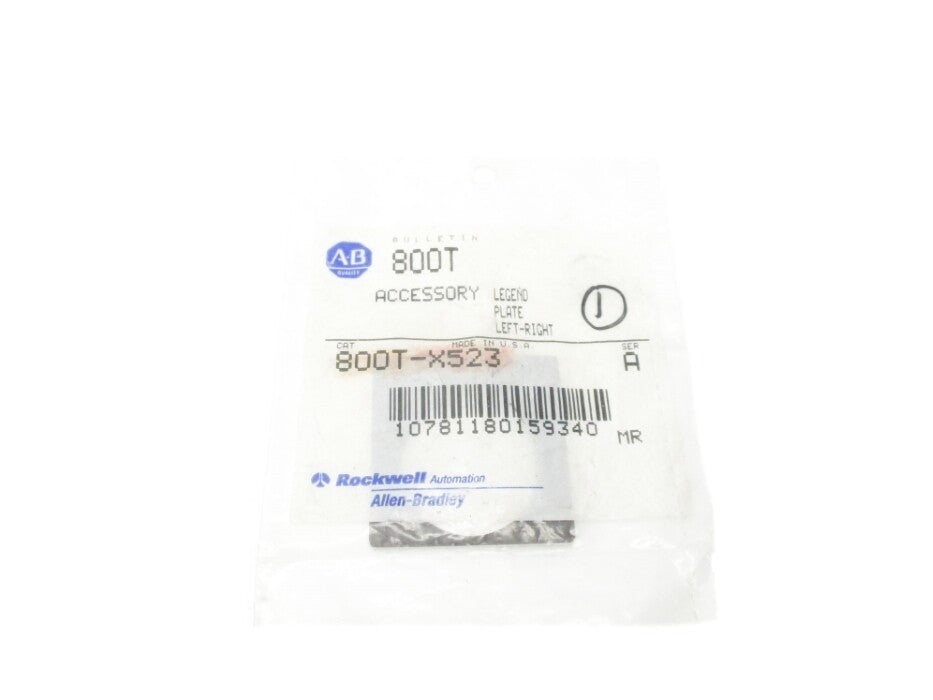 ALLEN BRADLEY 800T-X523 SER. A NSMP