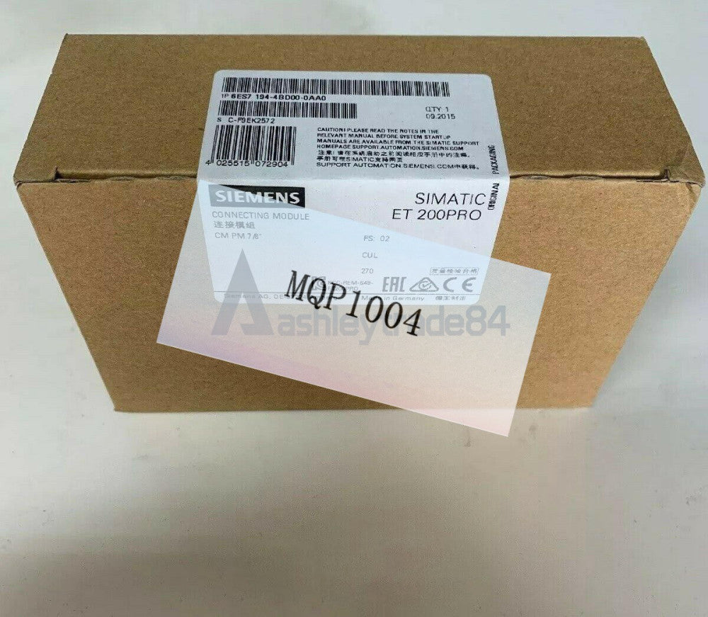NEW 1PCS Siemens ET200 power module 6ES7194-4BD00-0AA0 6ES7 194-4BD00-0AA0