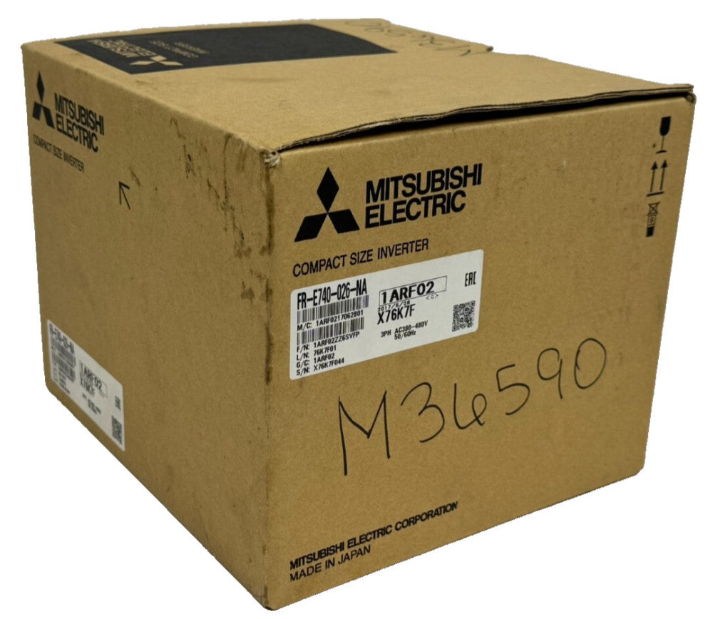 NEW MITSUBISHI FR-E740-026-NA COMPACT INVERTER DRIVE FRE740026NA