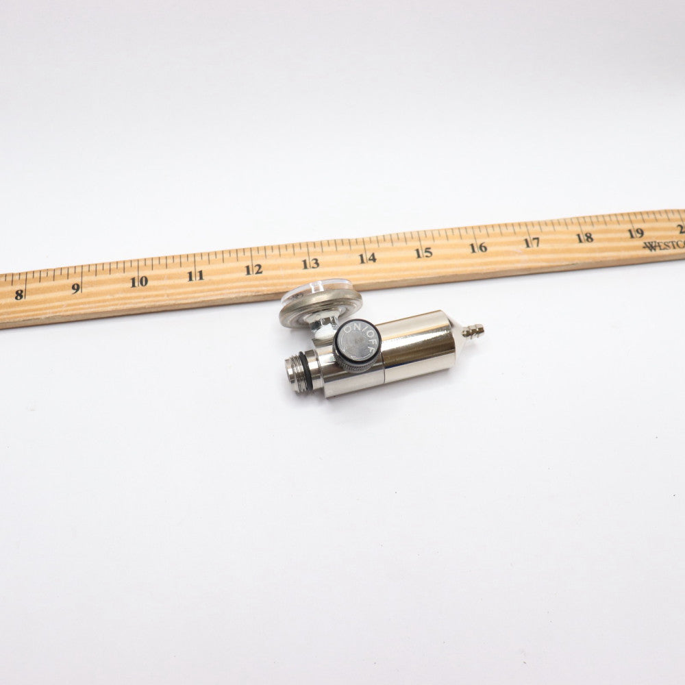 Fixed Flow Regulator Brass Nickel Plated 1200 psi 0.5L/Mn 0.3 SPLM 