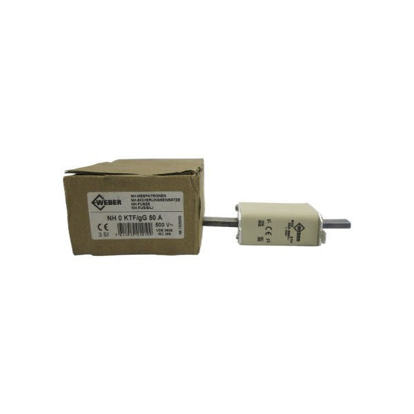 WEBER NH0KTF/GG50A 500V 50A (PKG OF 3) NSMP