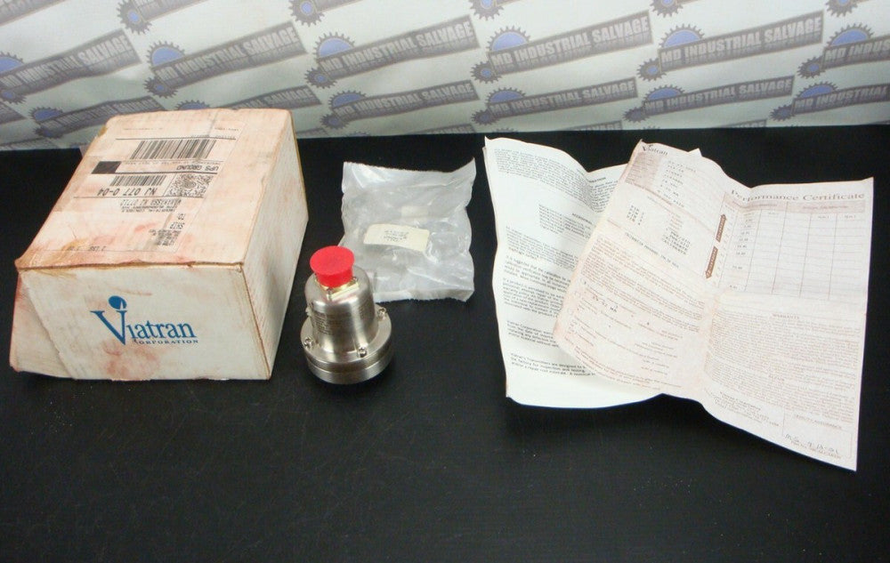 VIATRAN - PRESSURE TRANSMITTER - 3185ARG - 24VDC- 4-20 MA 0-300 PSIG NEW in BOX