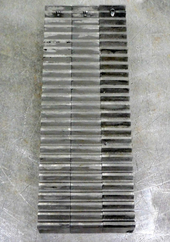 Unbranded Gear Rack 9-3/4"L X  1-1/4"W 27 Teeth  Lot of Three