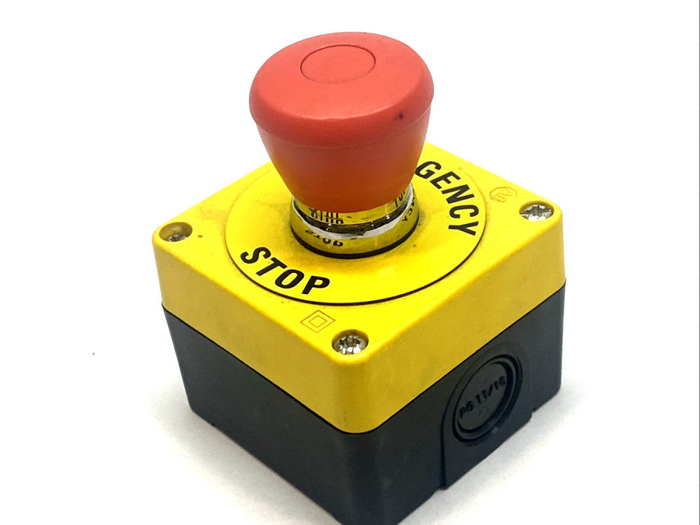 Allen-Bradley 800FD‑1SYP2Q Push‑Pull Emergency Stop Button