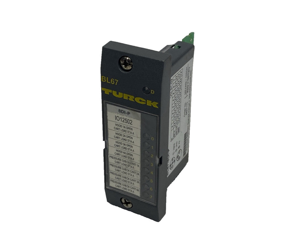 Turck BL67-8DI-P I/O Electronic Module, 8 Digital Inputs, PNP 6827170