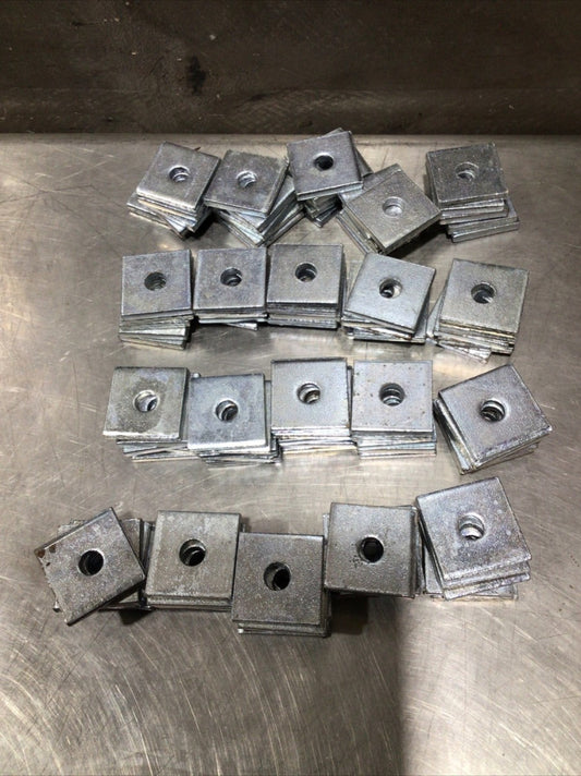 100-pk PHD Manufacturing 5002 S5002EG 1/2" Square Washer Nos Surplus