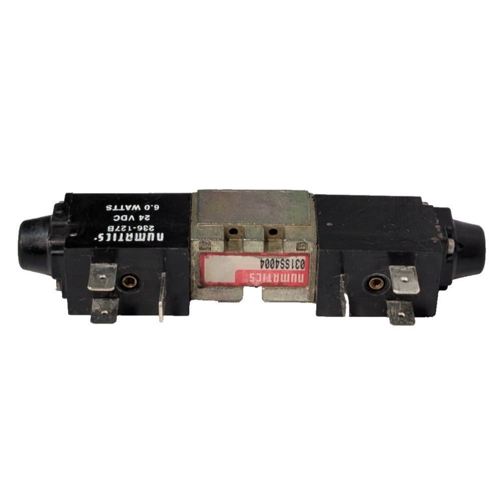Numatics 236-127B, 031SS4004, Solenoid Valve Assembly, 24VDC, 6.0Watts