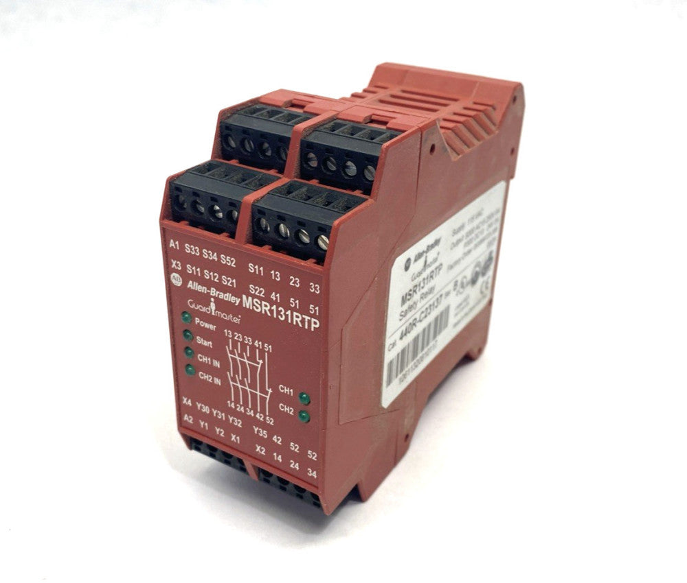 Allen Bradley 440R-C23137 Ser. B Safety Relay 250VAC 6A 24VDC 3A, MSR131RTP