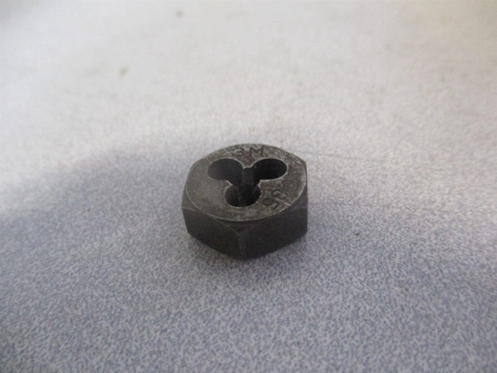 (419-03035) 3M x 0.35 Hex Right Hand Carbon Steel Rethreaded Die 