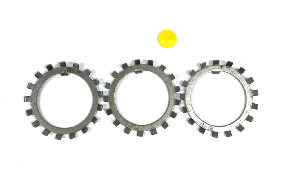 LOCKWASHER W11 ID 2.182" OD 3.109" THICKNESS 0.053" LOT OF 3