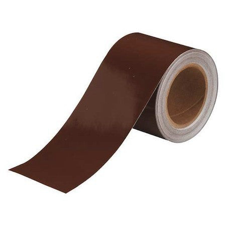 Brady 36315 Banding Tape,Brown,4 In. W,90 Ft. L