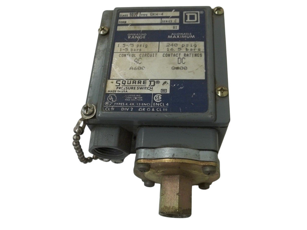 LOT OF 2 SQUARE D 9012-GKW-4 SER.C UNMP