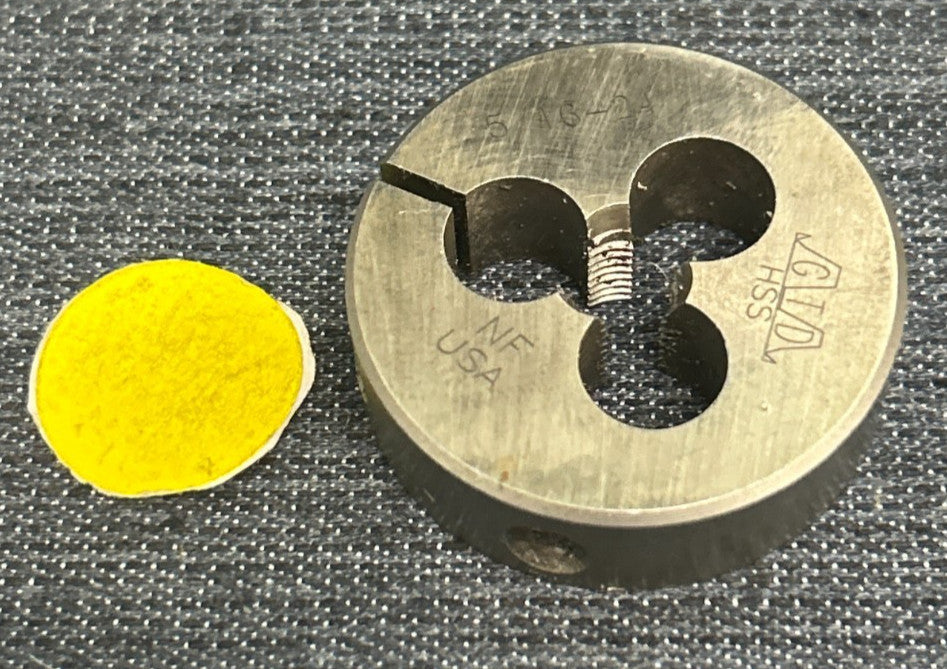 UNBRANDED HSS  ADJUSTABLE ROUND SPLIT DIE  5/16-24 NF