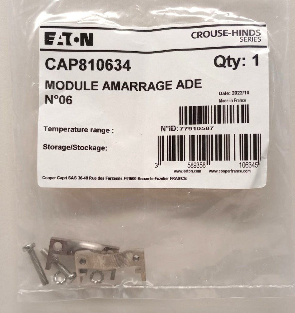 Eaton CAP810634 Clamping Module Amarrage ADE No 06