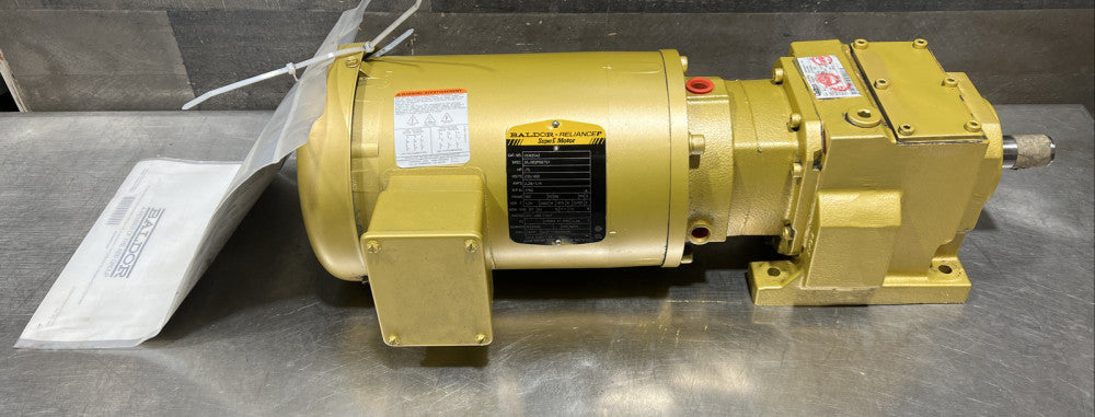 NOS Dodge® Quantis® Gold H3C56S05830G-.75G Helical Inline Gearmotor w/ VEM3542