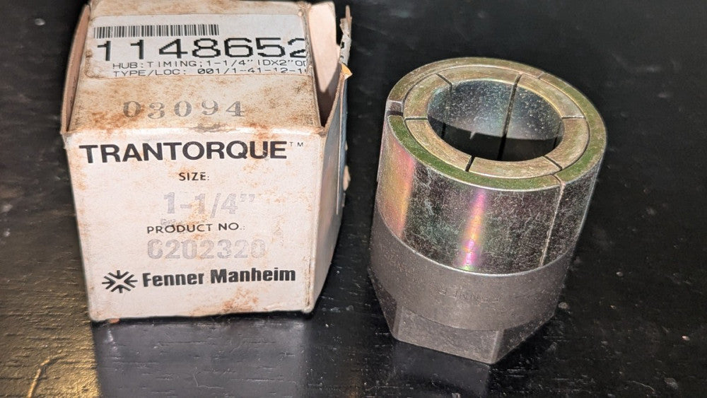(1) Fenner Manheim Trantorque 6202320 1-1/4" Keyless Bushing NIB