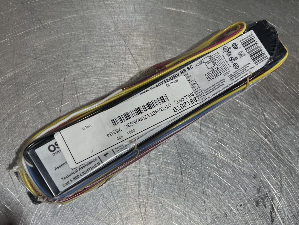 Osram QTP2x40/T12/UNV/RS/SC Electronic Ballast 50314-0 Nos Surplus