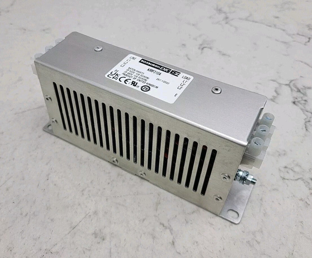 Roxburgh KMF310A Emi Input Filter 3P 500V 10A 50/60Hz 3P 480V 10A 50/60Hz Used