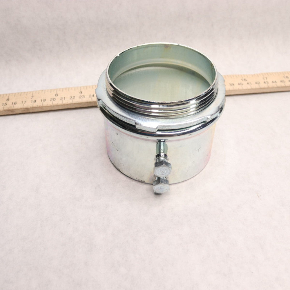 Set-Screw Rigid Connector EMT Steel 3-1/2"