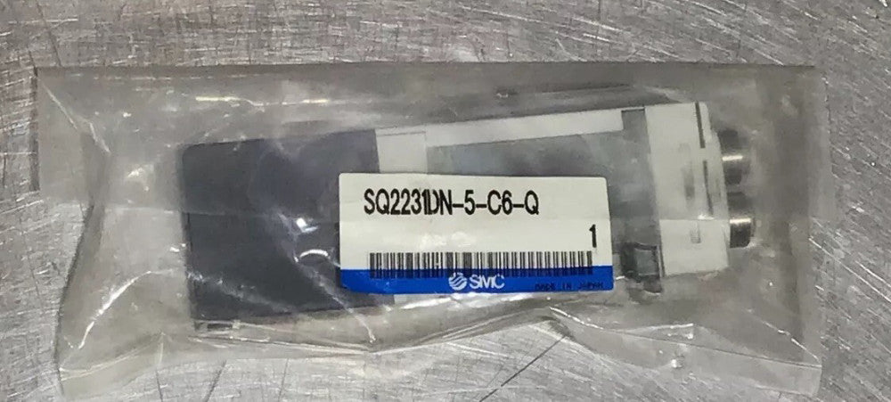 SMC SQ2231DN-5-C6-Q DOUBLE SOLENOID VALVE Nos Surplus