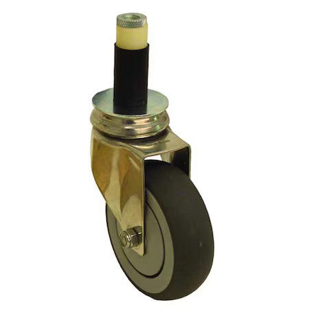 Zoro Select P14s-Rp030k-Sx3 Stem Caster,165 Lb. Ld,13/16" Stem Dia.