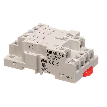 Siemens 3Tx71444e9 Relay Socket, Screw Clamp, 14 Pins