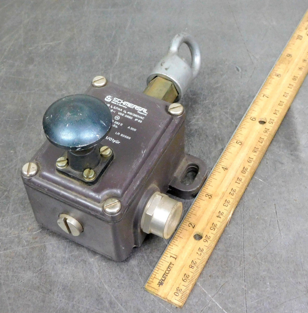 Schmersal - TQ441-01-01YUR Safety Cable Pull Switch Push Button 380 V AC IP65