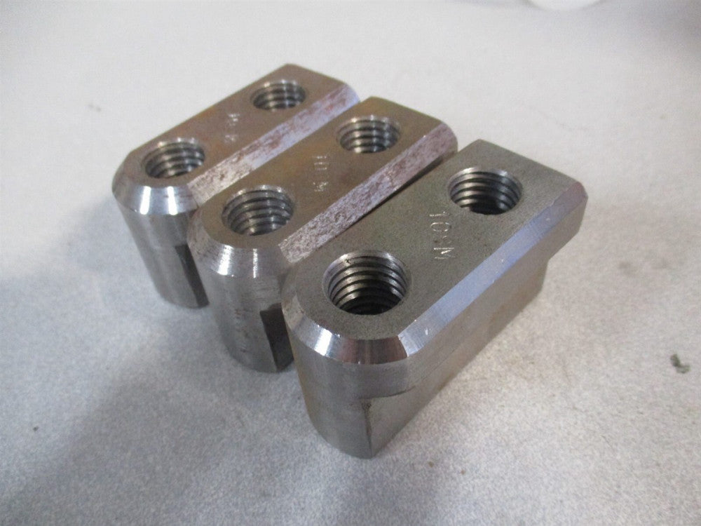 H&R (JN-108-M) 14mm x 1.25in x 12" OAL M14 Thread Lathe Chuck Jaw Nut - Lot of 3