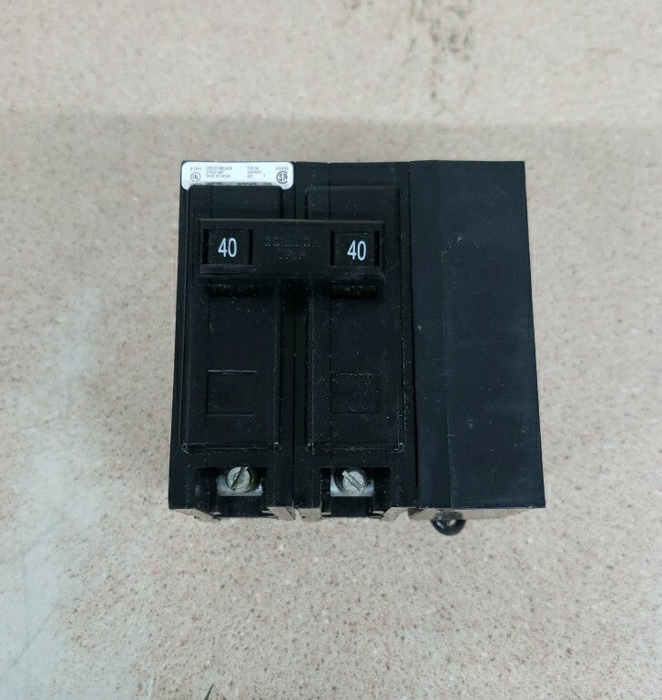 1) NEW EATON BAB2040S 40A 2P Circuit Breaker With Shunt Trip 