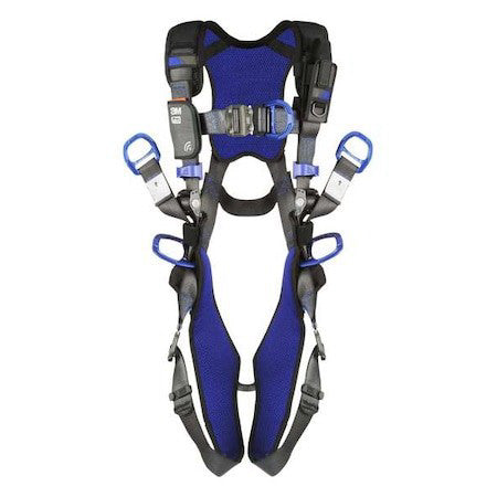 3M Dbi-Sala 1113450 Exofit(Tm) X300 Fall Protection Harness, M, 420 Lb,