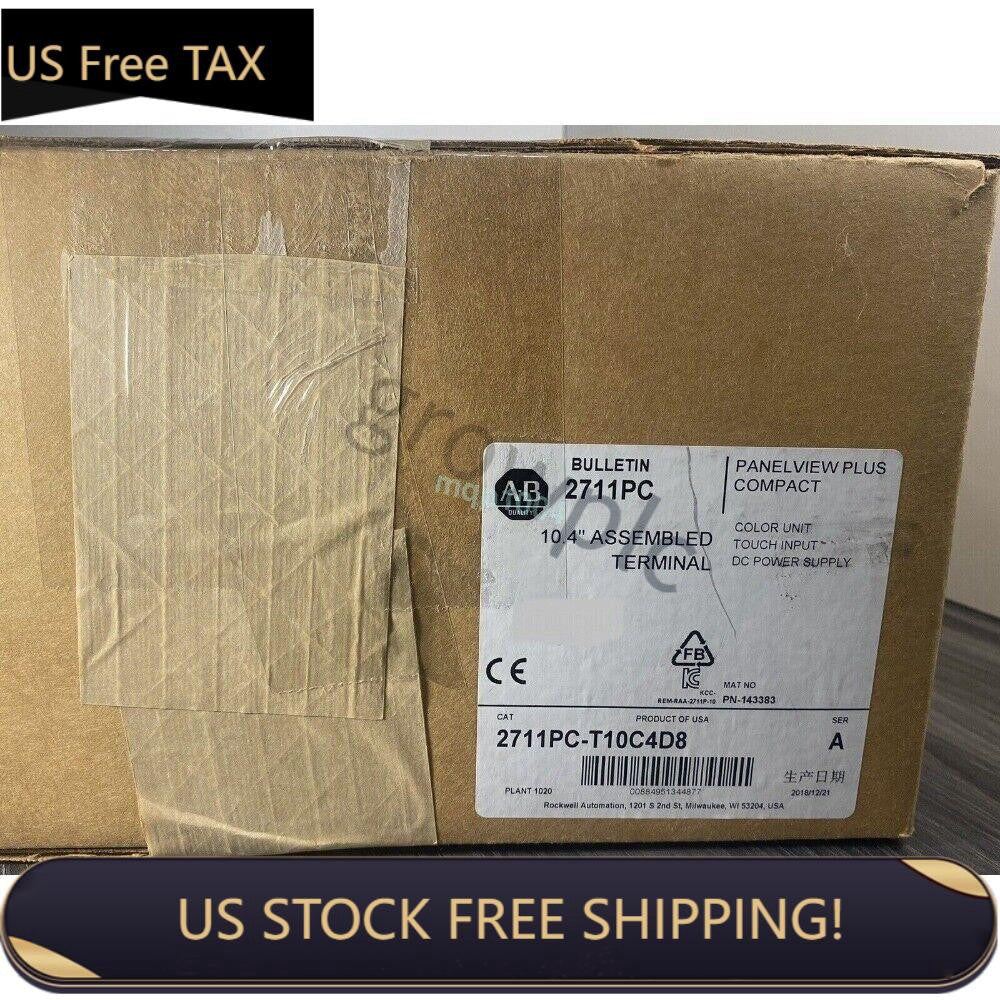 2711PC-T10C4D8 2711PC-T10C4D8 PanelView Plus Compact 1000 Terminal