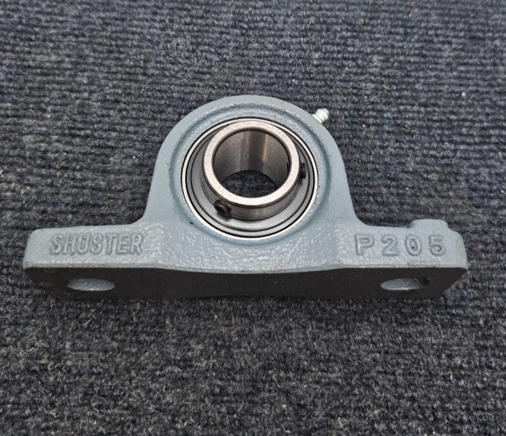 Shuster P205 Pillow Block Ball Bearing Unit UC205-16 - Gray