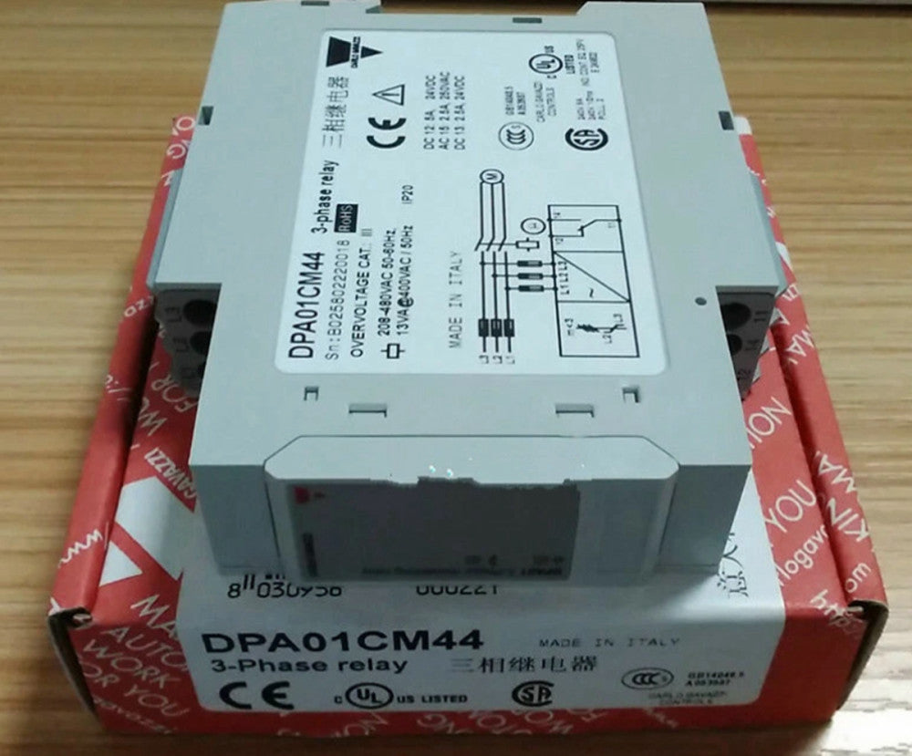 One Brand New CARLO GAVAZZI DPA01CM44 Phase Monitoring Relay