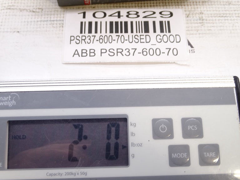ASEA BROWN BOVERI PSR37-600-70 MOTOR STARTER