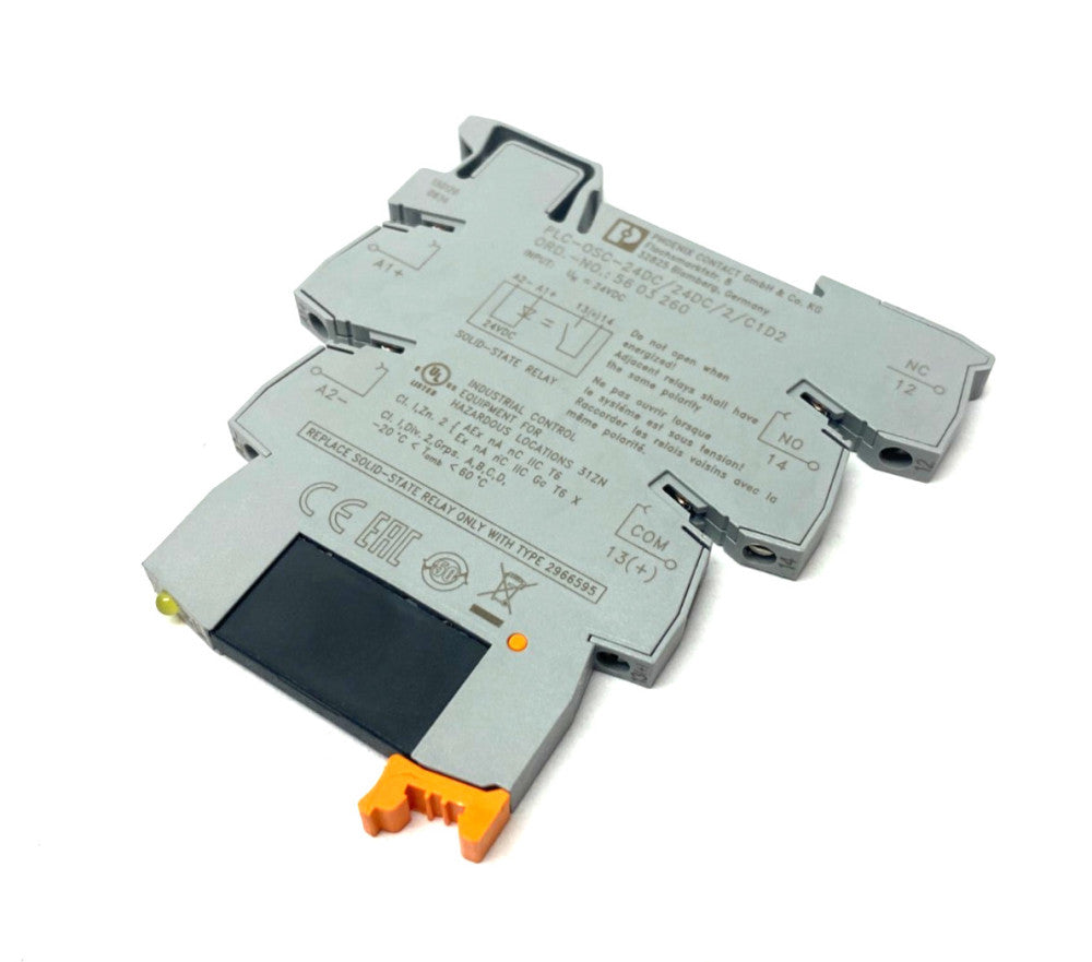 Phoenix Contact PLC-OSC- 24DC/ 24DC/ 2/C1D2 Optocoupler 5603260 w/ 2966595 Relay