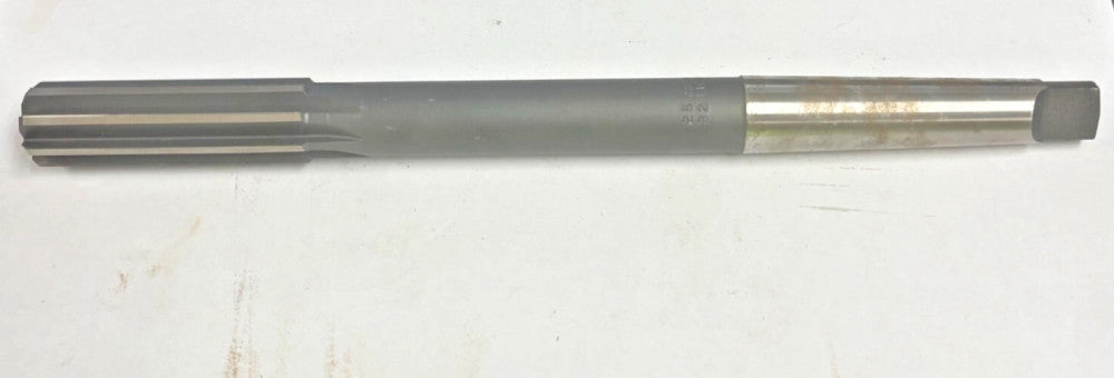CHICAGO LATROBE STRAIGHT REAMER, #3 MORSE TAPER, 8-FLUTE, SIZE 25/32"