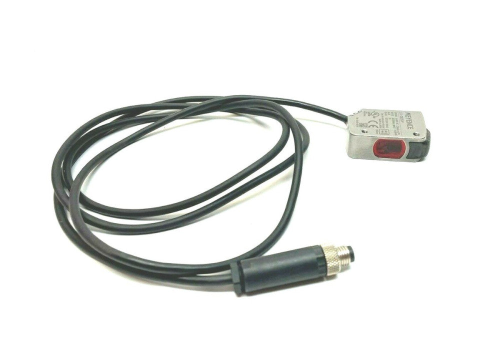 Keyence LR-ZB250P CMOS Self Contained Laser Sensor, 52" Cable