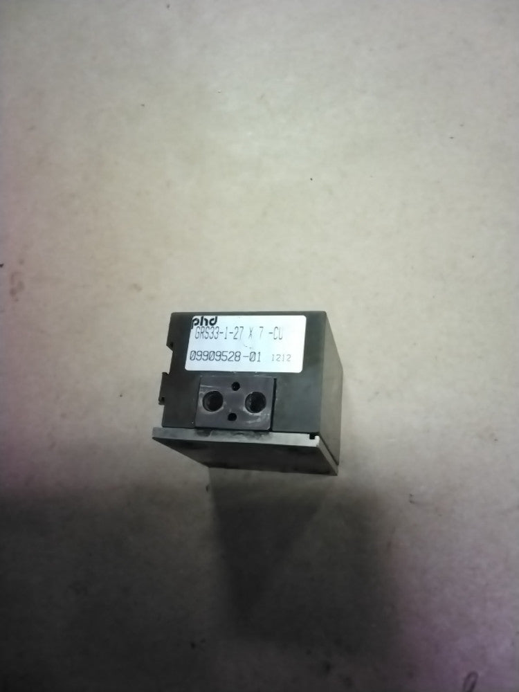 PHD GRS33-1-27x7-CU Pneumatic Parallel 2-Finger Gripper Cylinder 7mm Jaw Travel