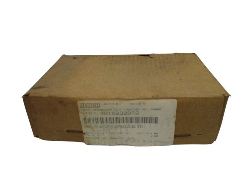 BOSCH 081WV10P1V1004KA115/60 D51 SOLENOID HYDRAULIC VALVE  NSFS