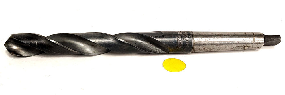 GUHRING 19.050 3/4" 2 FLUTE DRILL BIT W/MORSE TAPER 9" OAL HSS