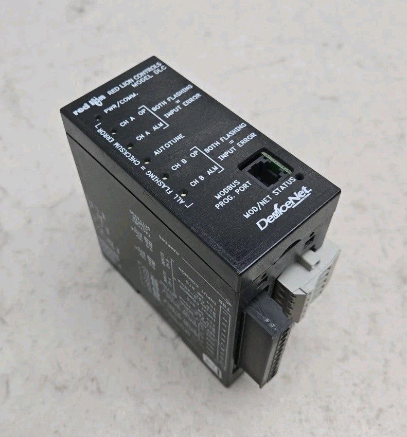 Red Lion DLC Dual Loop Process Controller DLCN1011 24 Vac or 18-36 VDC Devicenet