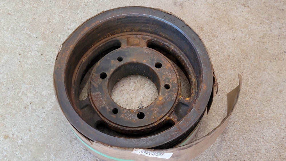 Martin 8 5V 1250 F Cast Iron Bushing Bore V-belt Pulley 8 Groove 12.5" OD