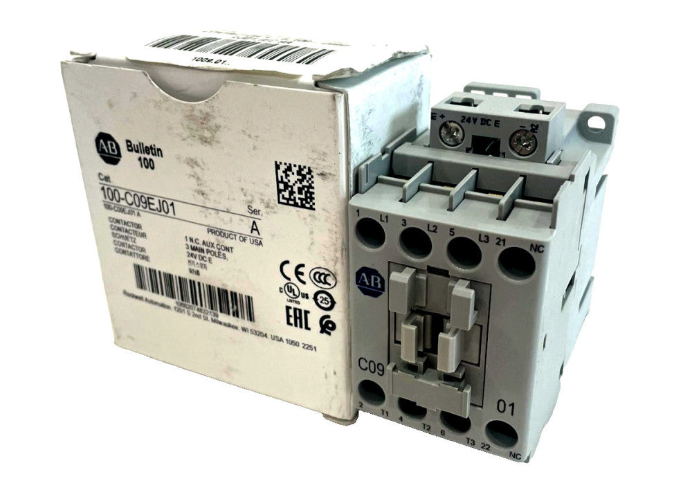 ALLEN BRADLEY 100-C09EJ01 CONTATOR SER. A 100C09EJ01 NEW, SURPLUS