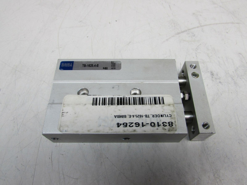 BIMBA TWIN BORE PNEUMATIC CYLINDER TB-1625.4-E 16MM-BORE 25.4MM-STROKE NEW NO BO