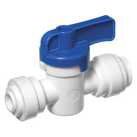 Usa Industrials Zusa-Vlv-72 Manual 2-Way Ball Valve,Push,Acetal