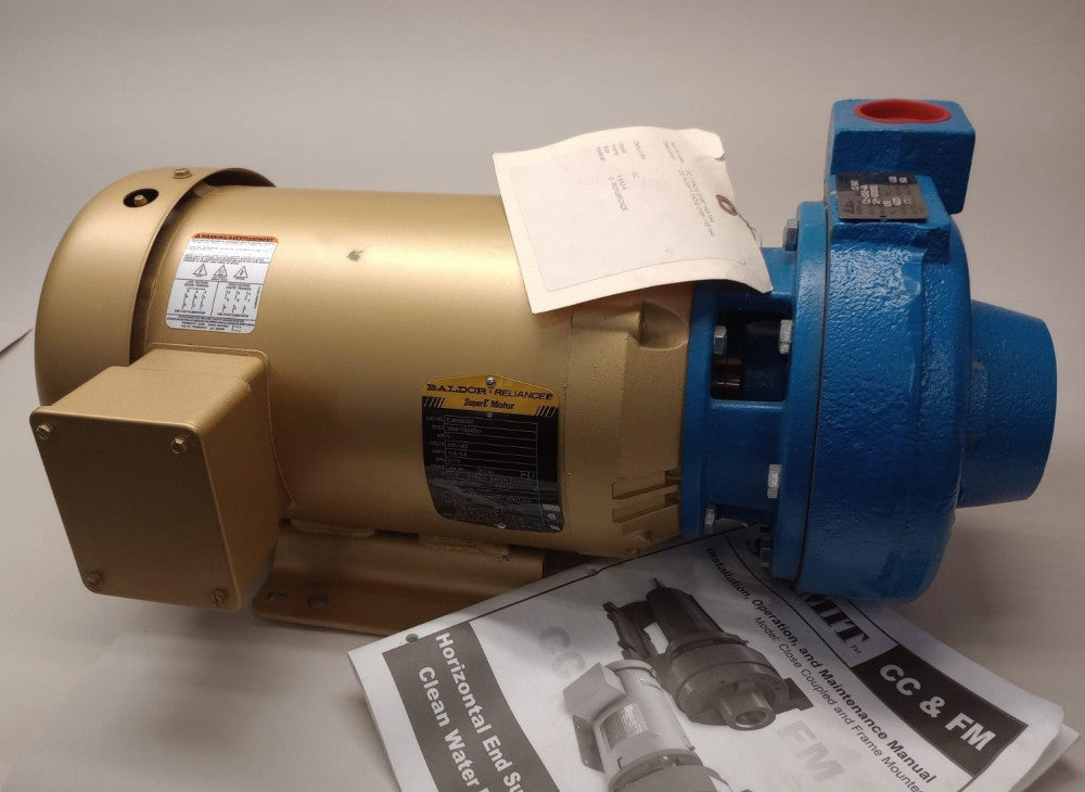 Summit CC1-1.5X2-6A CI/BRZ Pump Cast Iron with 6.0-in Bronze Imp 175psi 3600rpm
