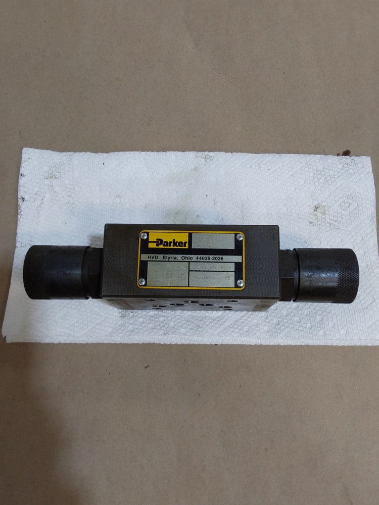 PARKER FM3DDKN-55 Dual Hydraulic Flow Control Valve 5000Psi
